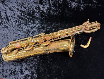 Photo Vintage Bundy/Couf H&A Selmer Baritone Saxophone, Serial #34829 – For Restoration or Parts